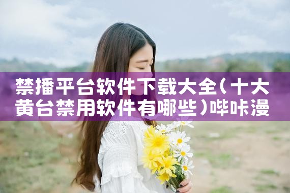 禁播平台软件下载大全|哔咔漫画