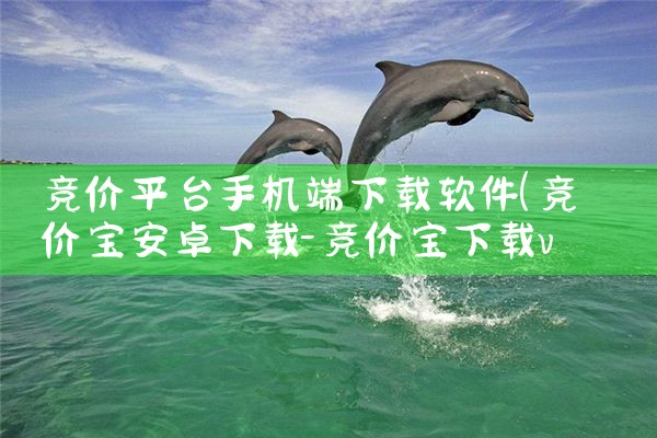 竞价平台手机端下载软件|小蓝视频
